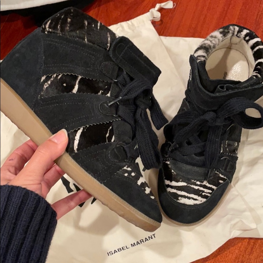 isabel marant wedged sneakers 36